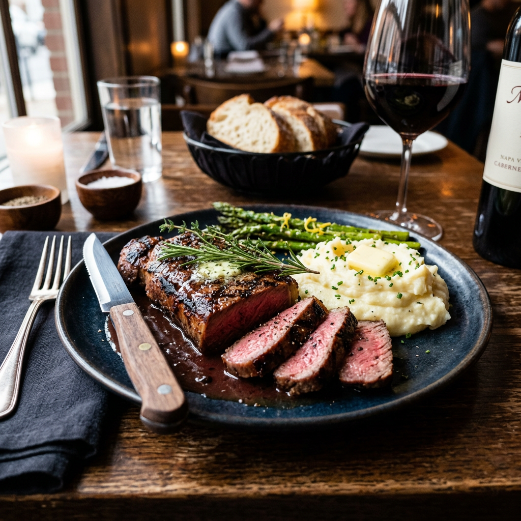 New York Steak Dinner
